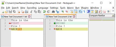 Notepad++ file compare new - villeren