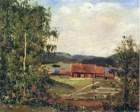 Landscape. Maridalen by Oslo, 1881 - Edvard Munch - WikiArt.org