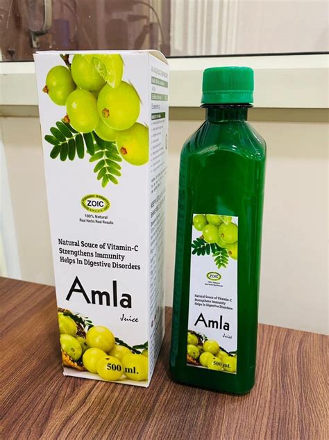 Amla Juice, Packaging Size: 500 Ml, Liquid, Rs 249 /bottle Zocveda (A division of Biozoc Inc ...