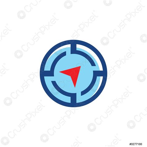 Compass Logo - stock vector 3277100 | Crushpixel