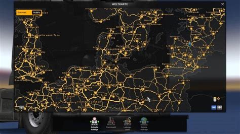 ETS 2 SAVEGAME 100% EVERYTHING UNLOCKED ALL MAP DLC`S 1.34.X MOD - ETS2 Mod