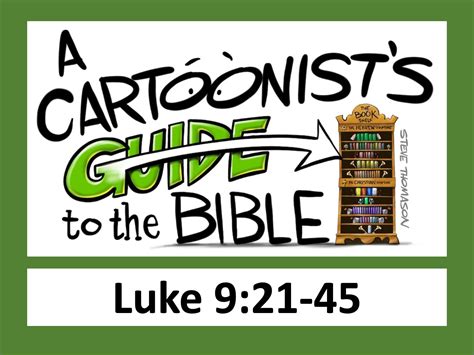 A Cartoonists Guide to Luke 9-Title | Steve Thomason