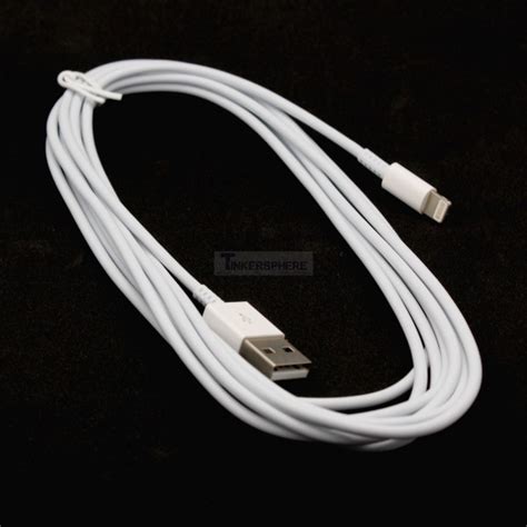 $13.99 - Lightning Cable 10ft (MFI Certified) - Tinkersphere