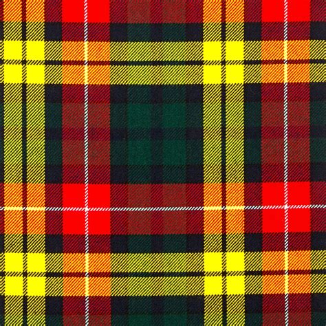 Buchanan Modern Heavy Weight Tartan Fabric | Lochcarron of Scotland