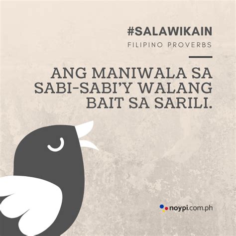 Pin on Mga Salawikain (Filipino Proverbs)