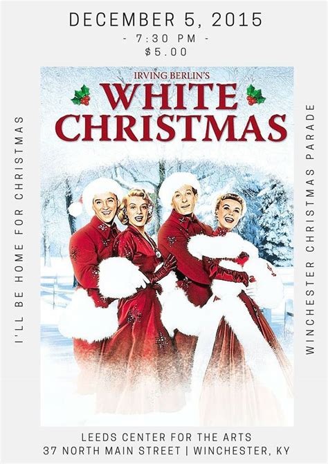 White Christmas (Movie) - Visit Winchester Kentucky