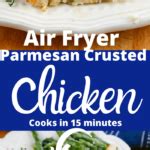 Air Fryer Parmesan Crusted Chicken - Adventures of a Nurse