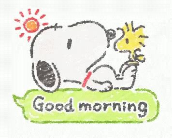 Good Morning Snoopy GIF - GoodMorning Snoopy Woodstock - Discover ...