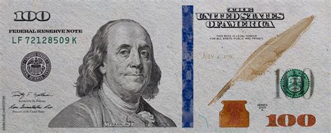 U.S. 100 dollar banknote. Elements for design purpose Stock Photo ...