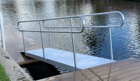 What is the Ramp to a Dock Called? - aluminum dock ramps - AccuDock