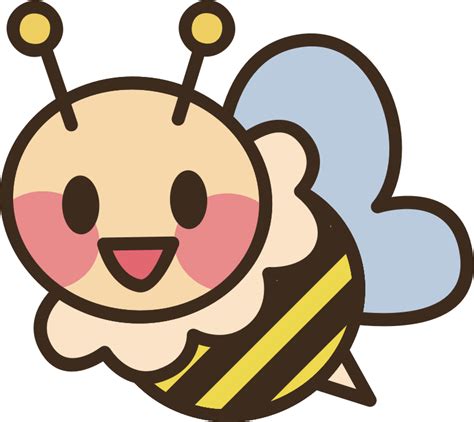 Cute Bee - Openclipart