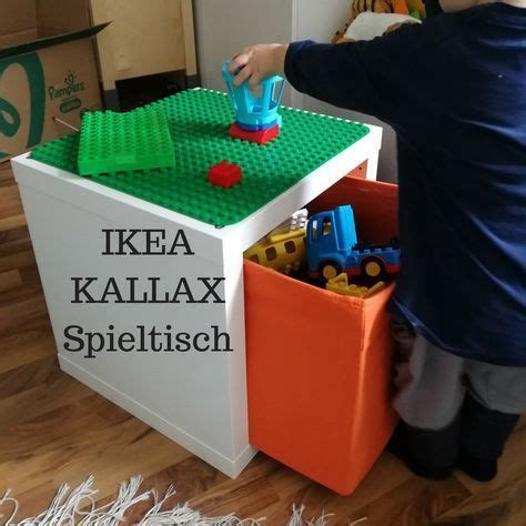 Creative LEGO Duplo Play Table with IKEA Kallax