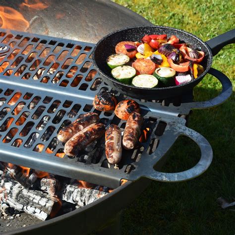 750mm Double BBQ Grill for Large Fire Pit | Sloane & Sons