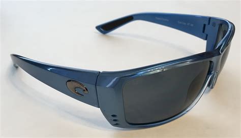 Costa Del Mar Cat Cay Sunglasses - Sky Blue Frame - Polarized Gray Lens 580P - NativeSlope ...