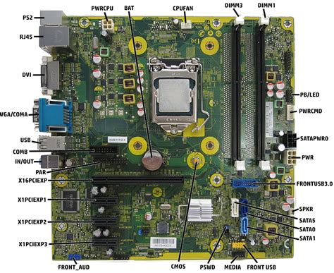 Hp Prodesk 400 G3 Mt Motherboard