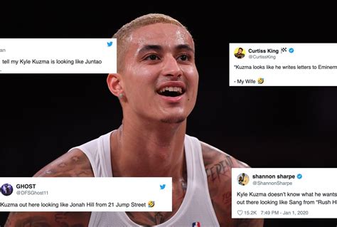 NBA Twitter Ruthlessly Clowns Kyle Kuzma for New Hairstyle - Lakers Daily