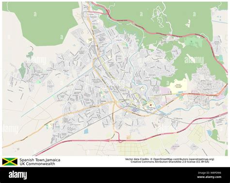 Exploring The Spanish Town Jamaica Map - Map of Counties in Arkansas