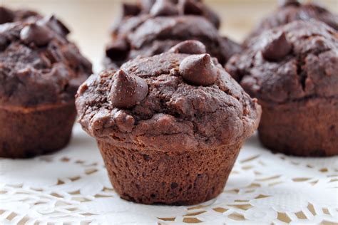 Vegan, Gluten-Free Double Chocolate Muffins- The Colorful Kitchen