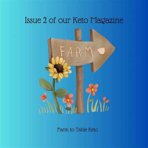 Keto Farm To Table Magazine in April | Married to Keto