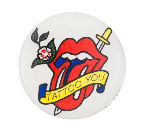 Rolling Stones Tattoo You | Busy Beaver Button Museum