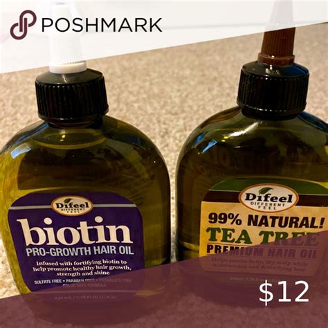 Tea tree & biotin hair oils | Hair oil, Biotin hair, Tea tree