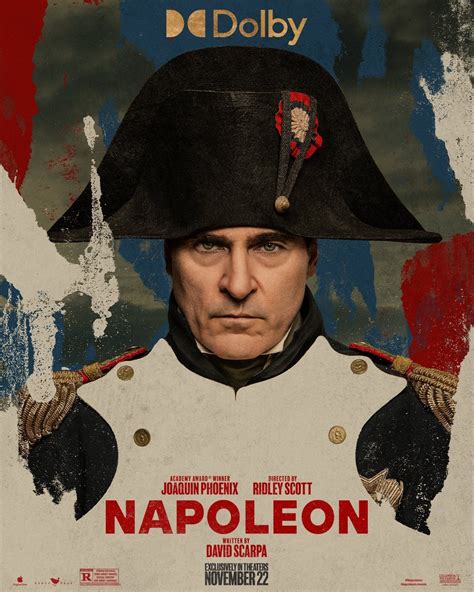 Dolby poster of Joaquin Phoenix in Napoleon : r/joaquinphoenix