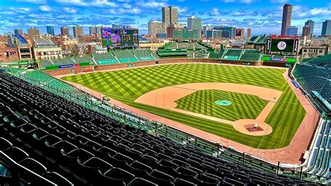 Wrigley Field Empty Pre 2021 Opening Day - Marquee Sports Network ...