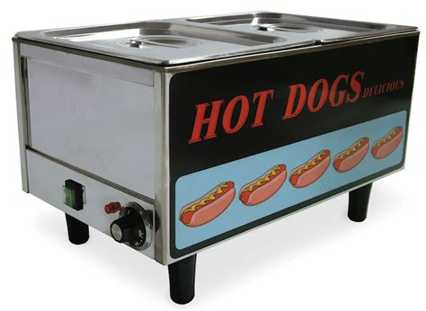 Omcan FW-TW-3050 - Hot Dog Steamer & Bun Warmer - 50 Hot Dogs & 30 Bun – iFoodEquipment.ca