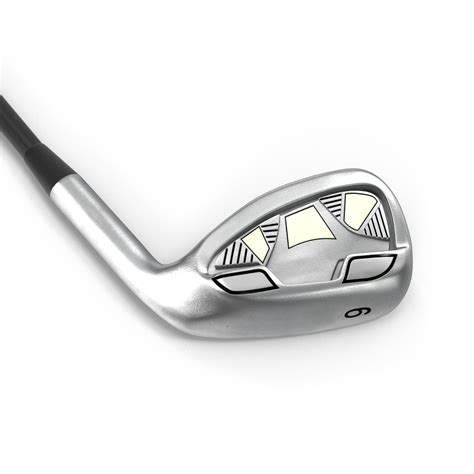 9 iron golf club 3d model