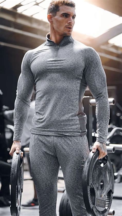 45 Gym Outfit Ideas For Men 2018 | Mens workout clothes, Mens activewear, Mens fitness