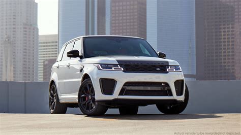 Win a Range Rover Sport SVR