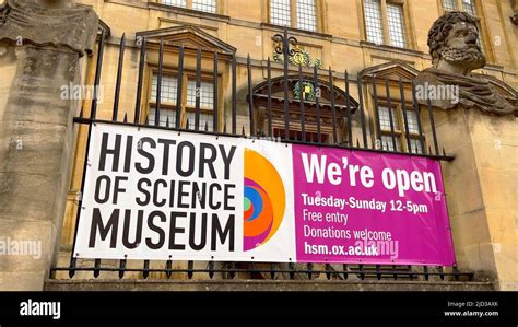 History Of Science Museum Oxford - OXFORD, UK - JUNE 10, 2022 Stock ...