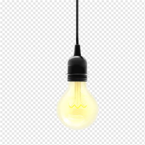Free: Incandescent light bulb Lamp Yellow, light bulb, yellow light bulb turned-on, light ...