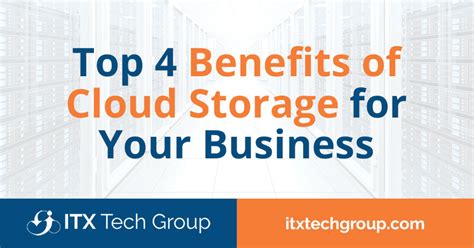 Top 4 Benefits of Cloud Storage for Your Business