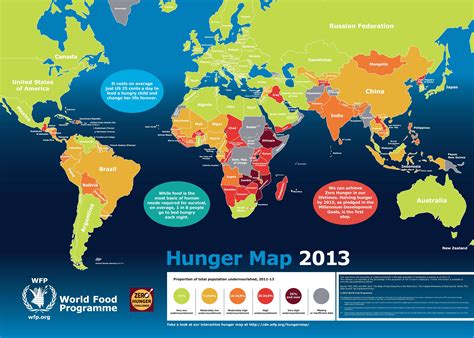 World Hunger Map 2013 Edition