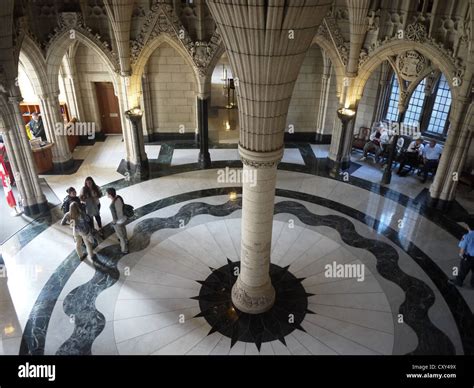 peace tower inside interior parliament building Stock Photo - Alamy