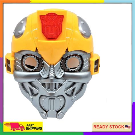 Bumblebee Mask / Bumblebee LED Face Mask Halloween Pretend Play Toy ...