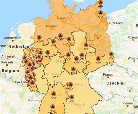 Germany flooding map: The areas hit by devastating floods as Hagen declares state of emergency