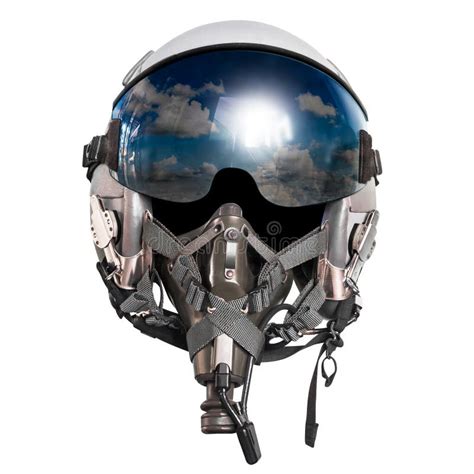 Fighter pilot helmet stock photo. Image of head, white - 19859918