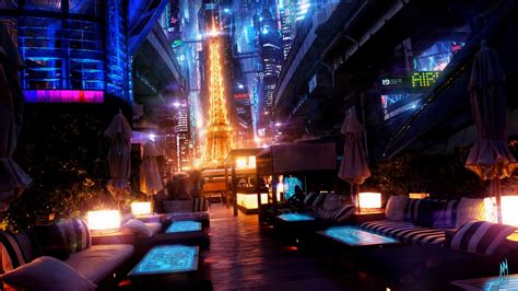 Wallpaper : Japan, colorful, digital art, night, cyberpunk, futuristic ...