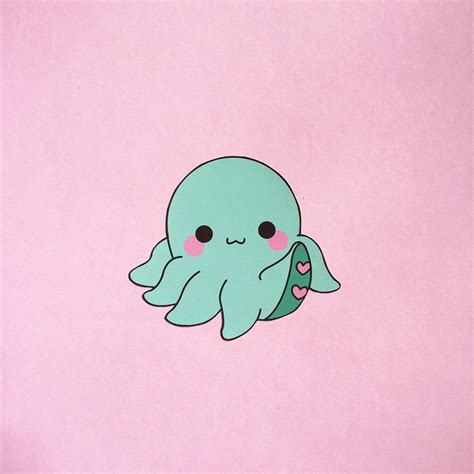 Cute Octopus Wallpapers - Top Free Cute Octopus Backgrounds ...