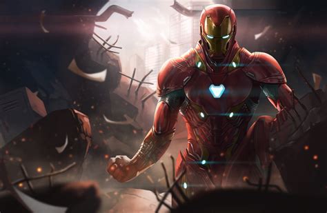 Iron Man Avengers Infinity War Digital Art Wallpaper,HD Superheroes ...