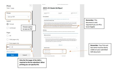 Submitting Your FAFSA Student Aid Report (SAR) | SMEEF