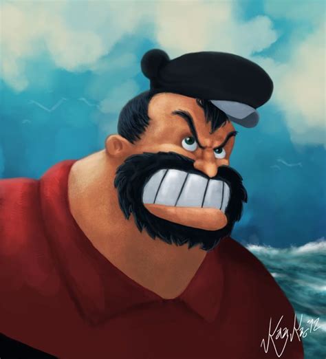 Gino Bruto. Popeye. Comic Book. nel 2024 | Caricature divertenti ...