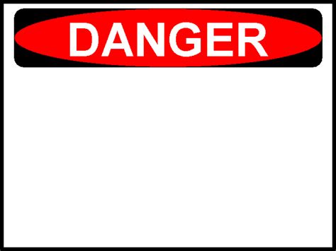 Warning Sign Template - ClipArt Best