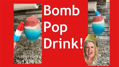 Three Cheers for the red, white and blue! Bomb Pop Drink! #drinks #cheers #happyhour - YouTube