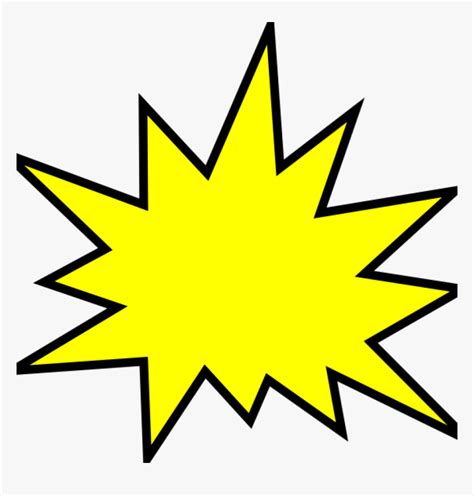 Explosion Clipart Pow 9 Question - Comic Book Pow Bubble, HD Png ...