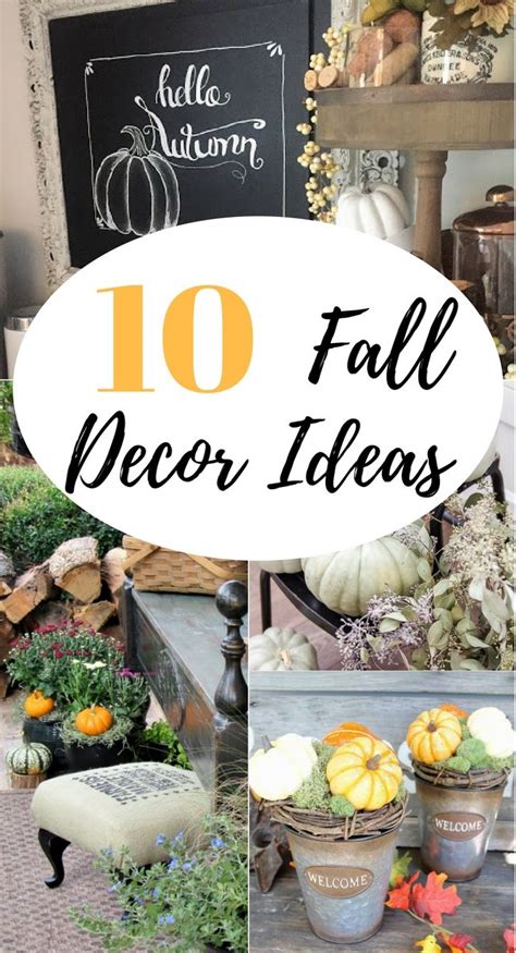 10 Fall Decor Ideas + Inspiration Monday | Refresh Restyle