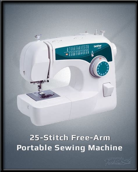 23-Stitch Free-Arm Sewing Machine - University of Fashion