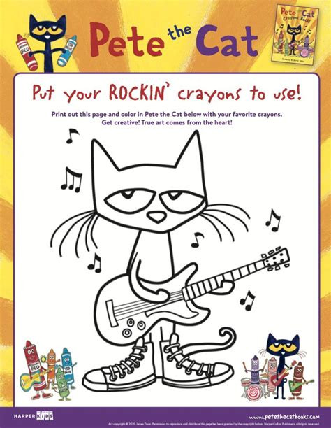 Pete the Cat Activities | PeteTheCatBooks.com | Pete the cat, Pete the cats, Pete the cat buttons